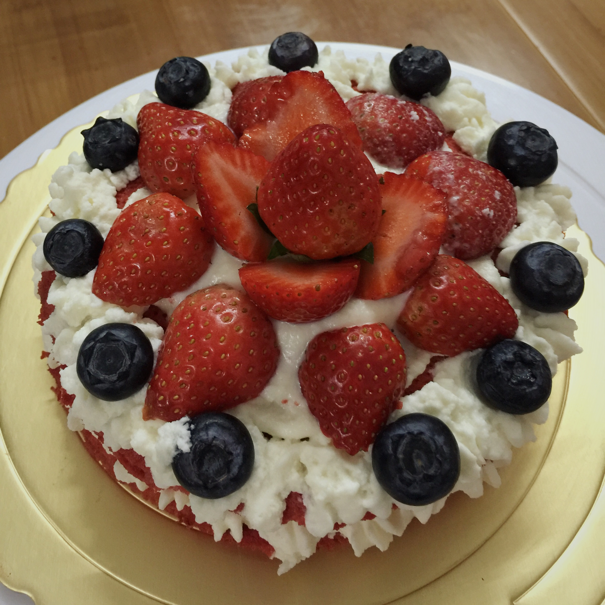 打造圣诞气氛 红丝绒戚风蛋糕