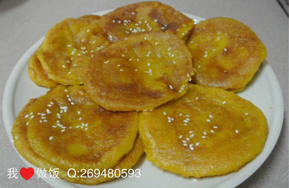 香煎南瓜饼