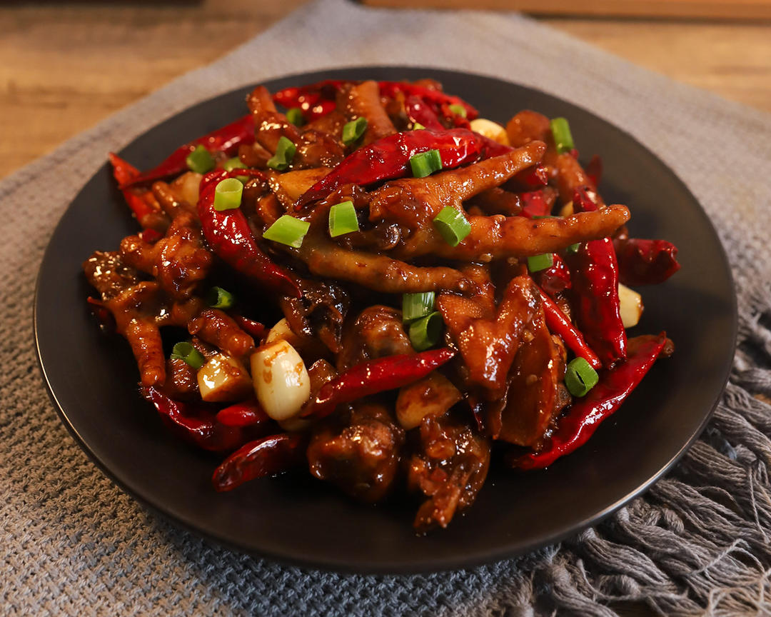 姜辣凤爪的做法