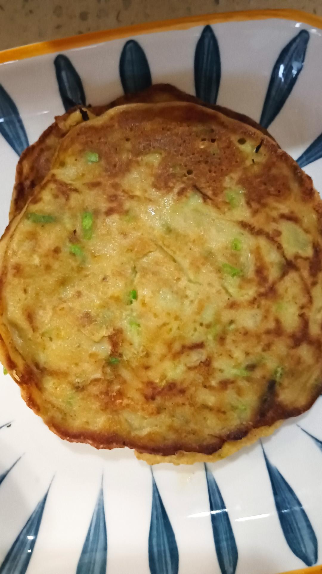 西葫芦摊饼的做法