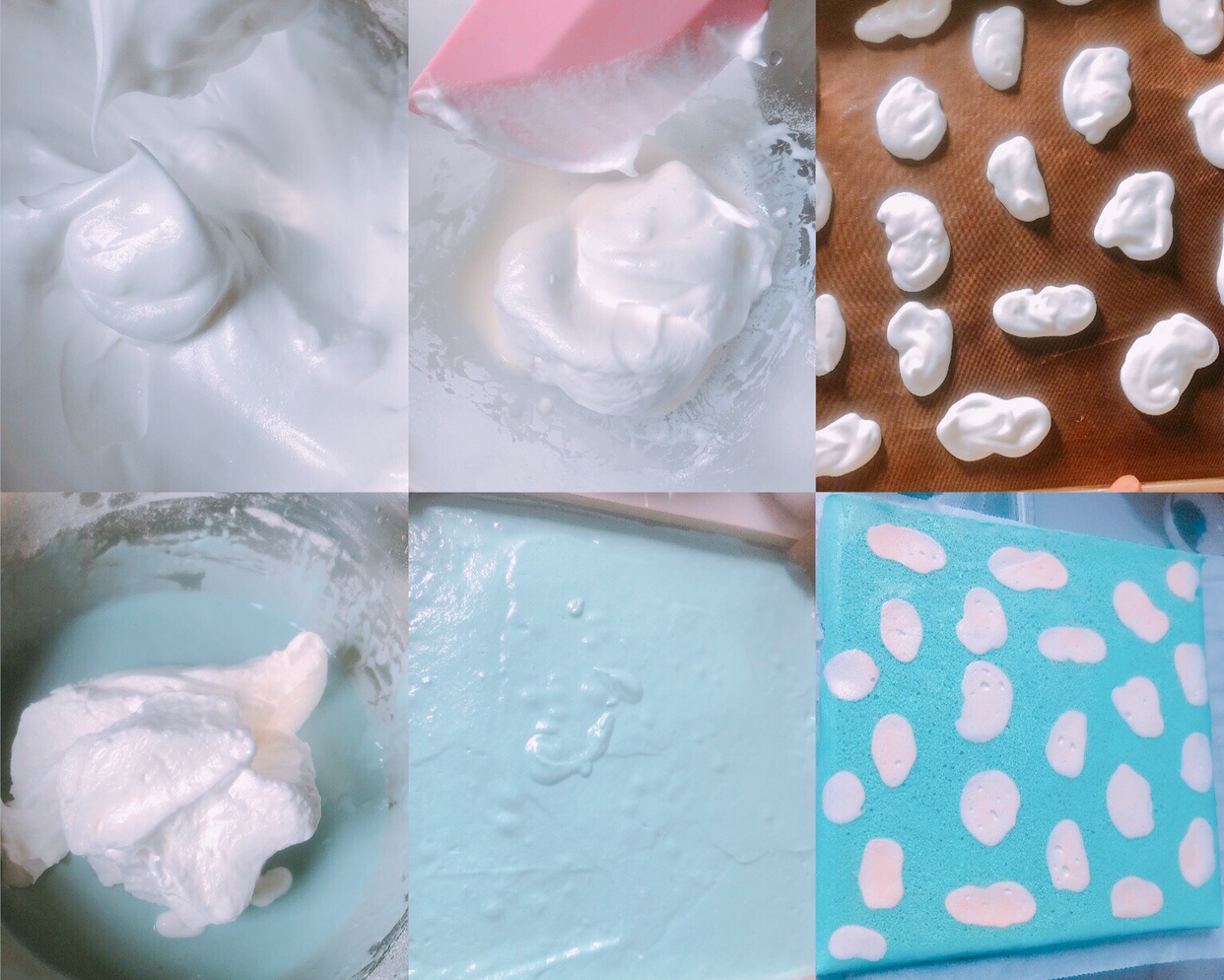 蓝天白云天使蛋糕卷的做法 步骤2