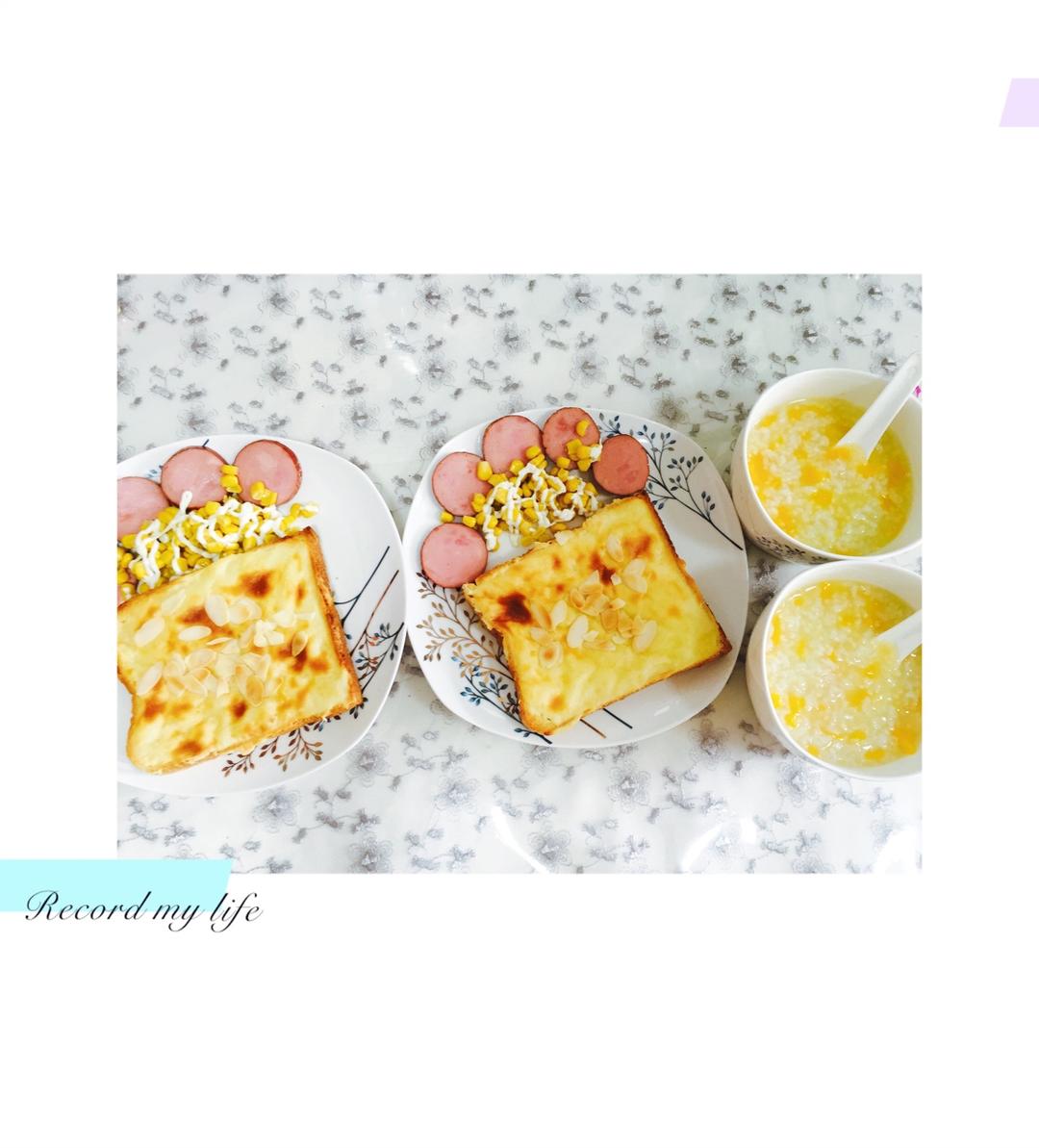 熔岩乳酪吐司【曼达小馆】