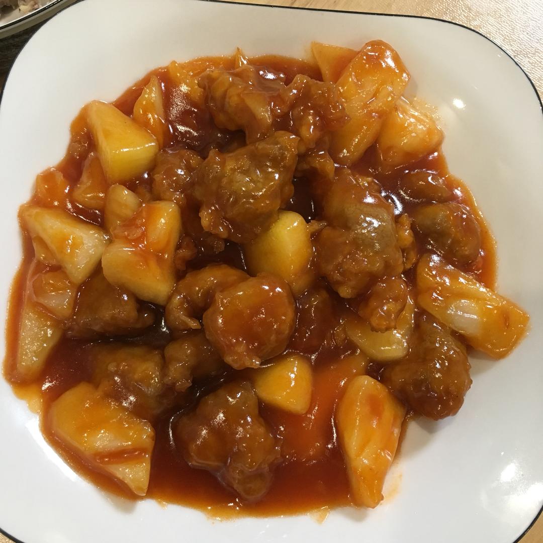 菠萝咕噜肉
