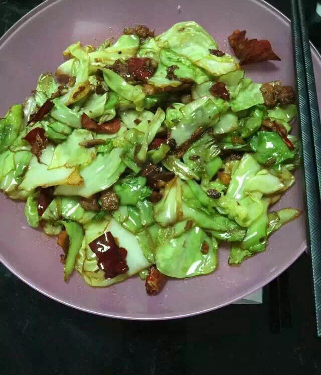 蚝油手撕包菜