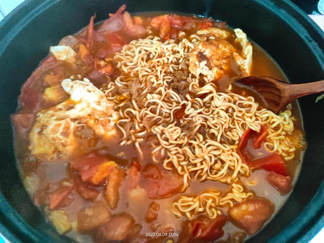番茄鸡蛋焖面
