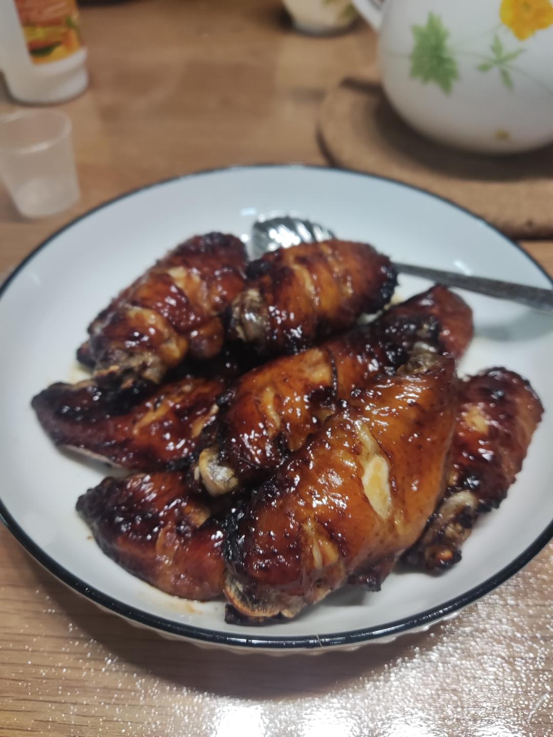 酸酸甜甜清香不腻，蜂蜜柠檬烤鸡翅