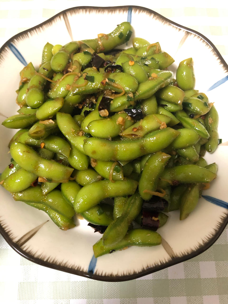 夏日爽口凉拌毛豆