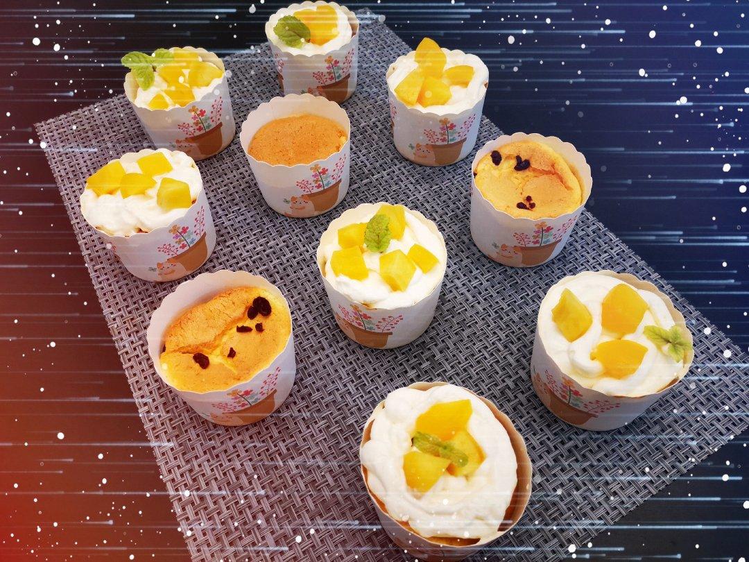 纸杯蛋糕（蔓越莓版可爱到爆）