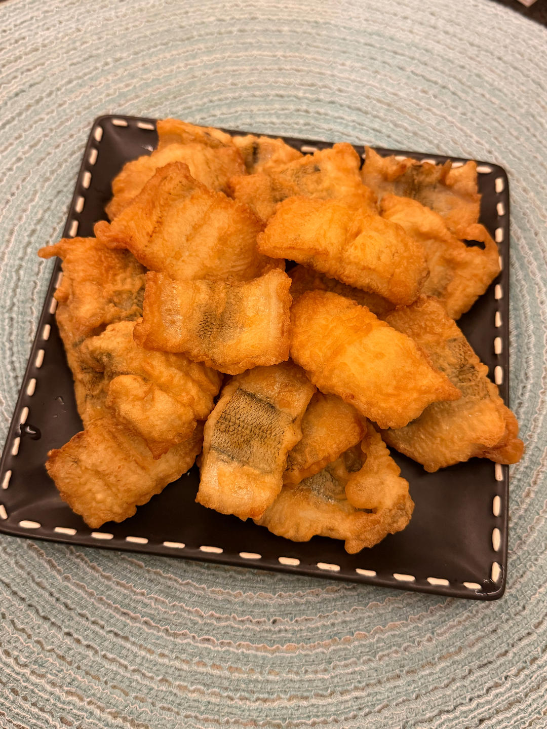 针良鱼一鱼两吃炸针鱼炖马步鱼