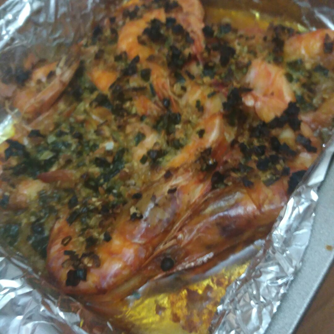 蒜蓉烤虾