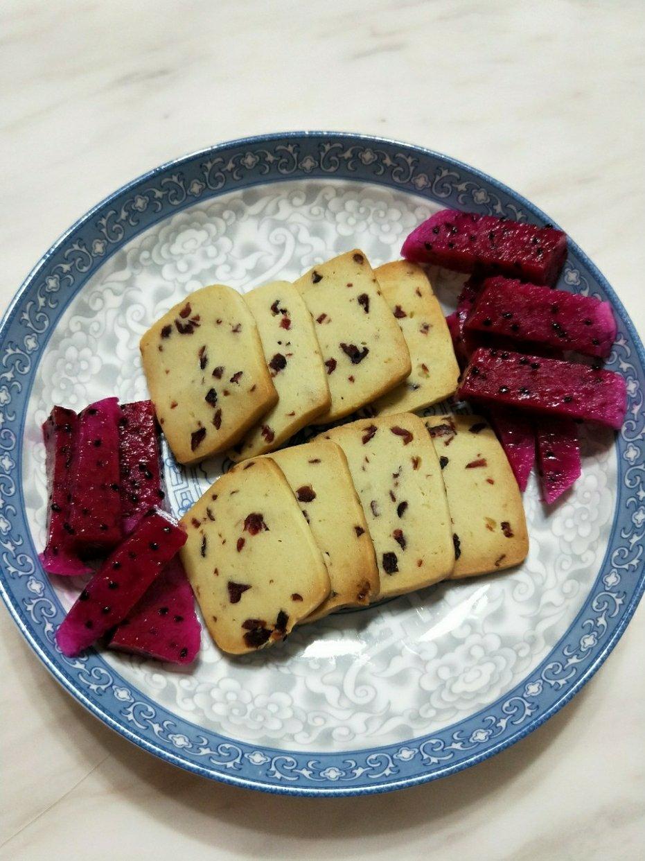 低糖少油版蔓越莓饼干