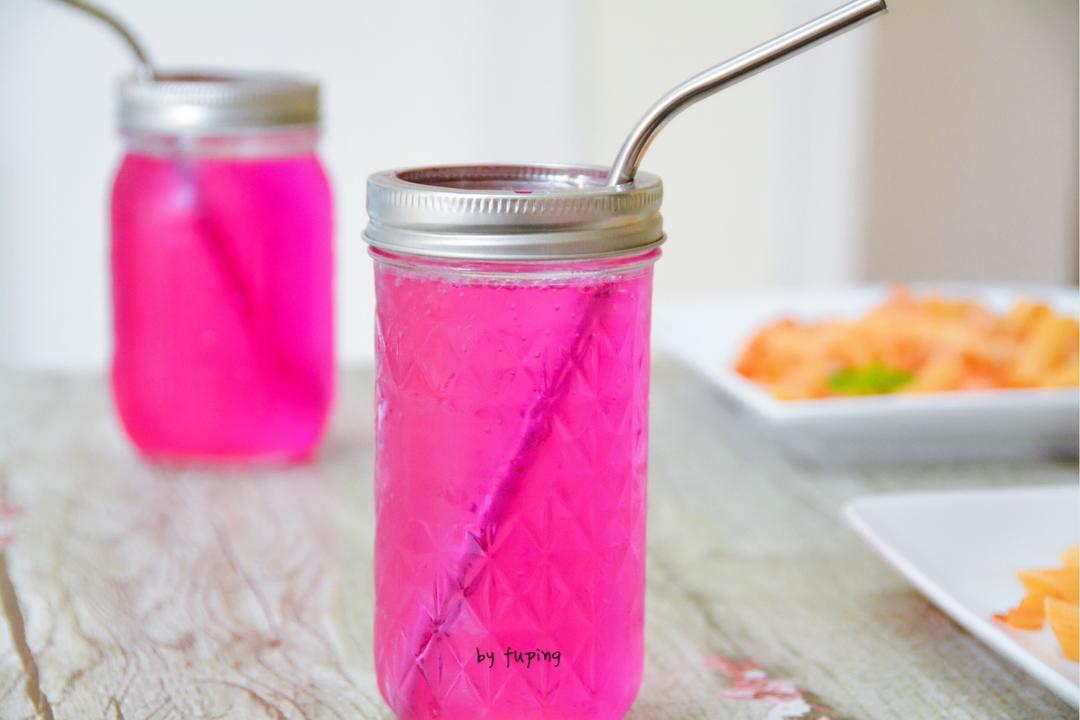 火龙果气泡饮