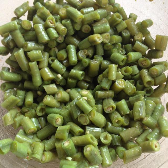 凉拌长豆角的做法