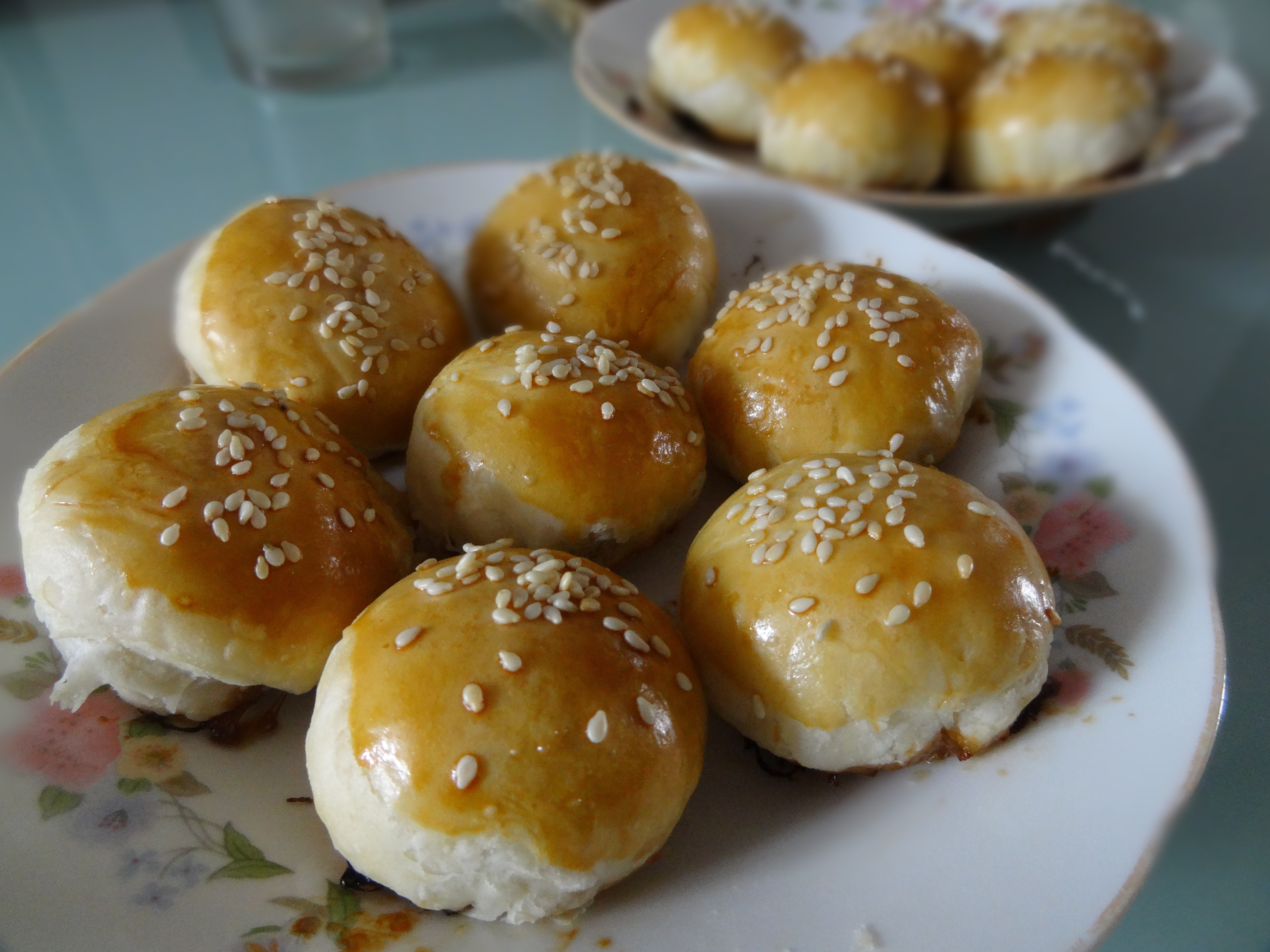 榨菜鲜肉月饼