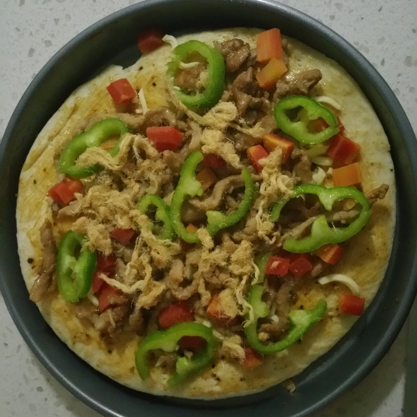 八寸披萨饼皮（四个）制作