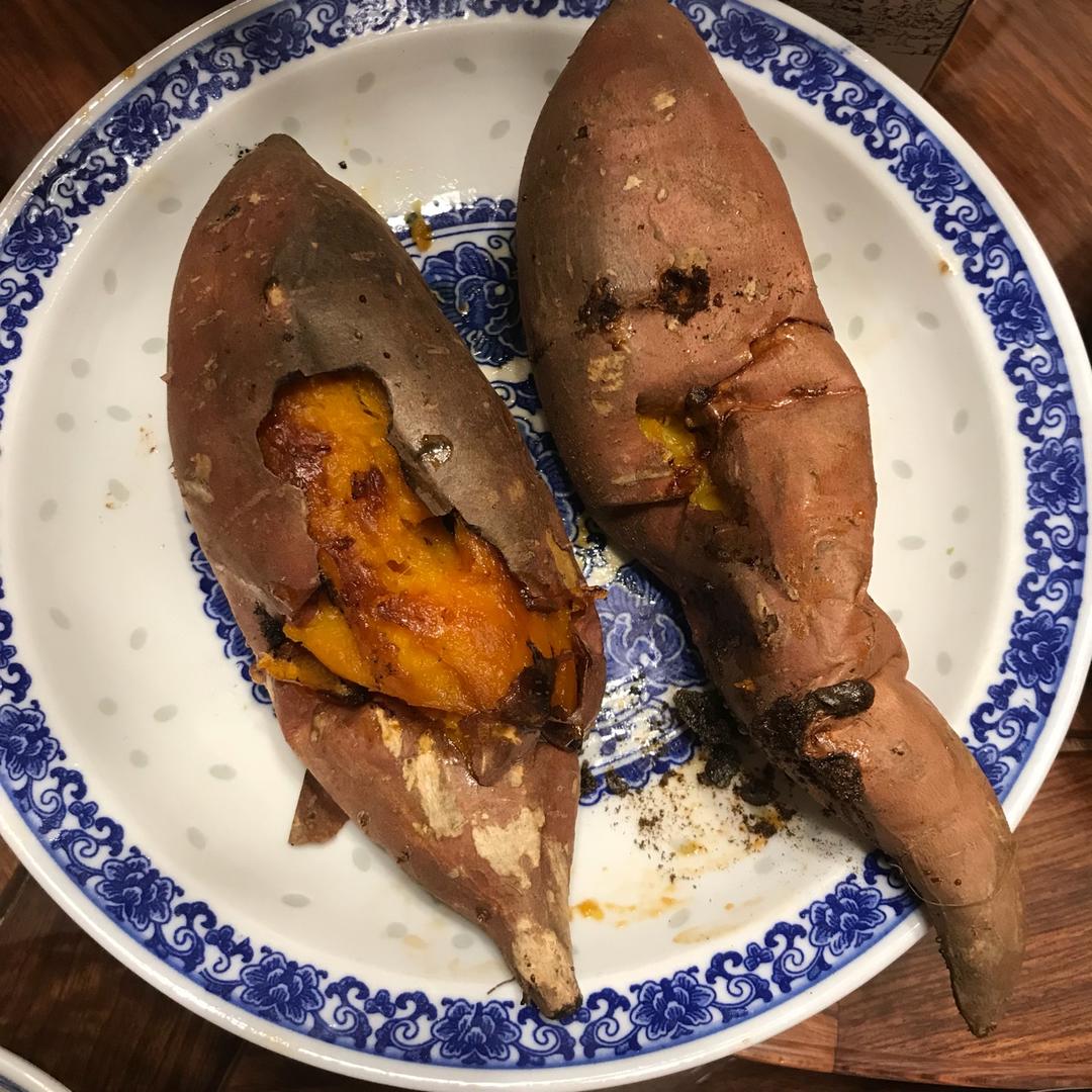 烤箱版烤地瓜秘籍