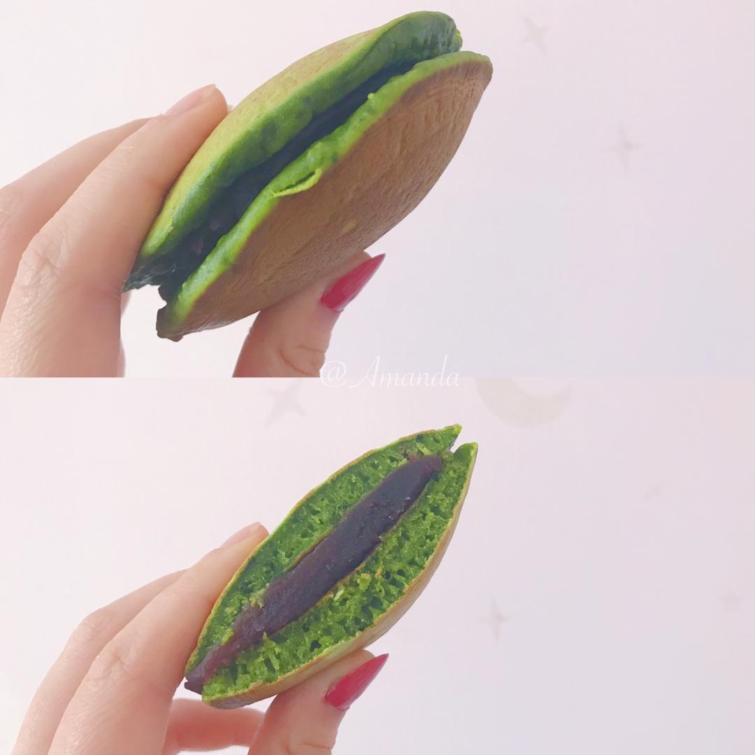 抹茶蜜豆铜锣烧