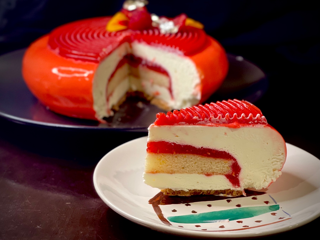 树莓冻帕菲蛋糕 Raspberry Cake Parfait的做法 步骤63