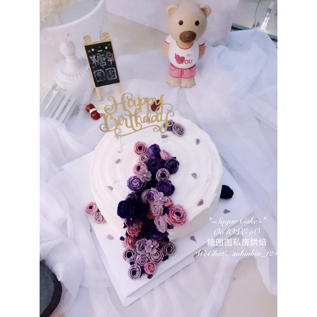 韩式裱花配色以及混色法