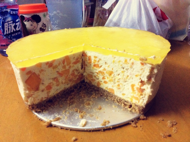 芒果芝士蛋糕
