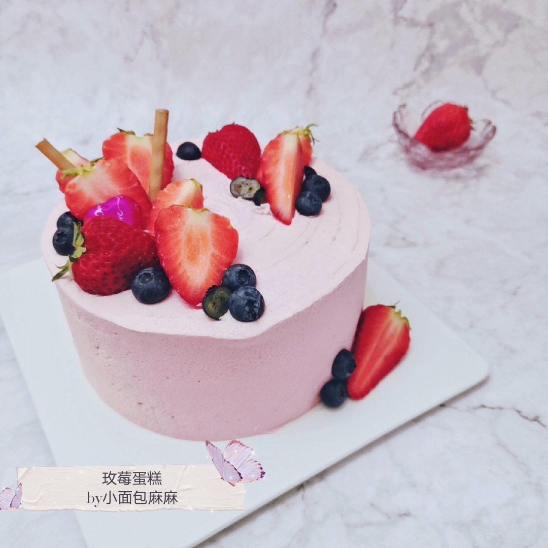 《Tinrry+》草莓奶油蛋糕（8寸配方）