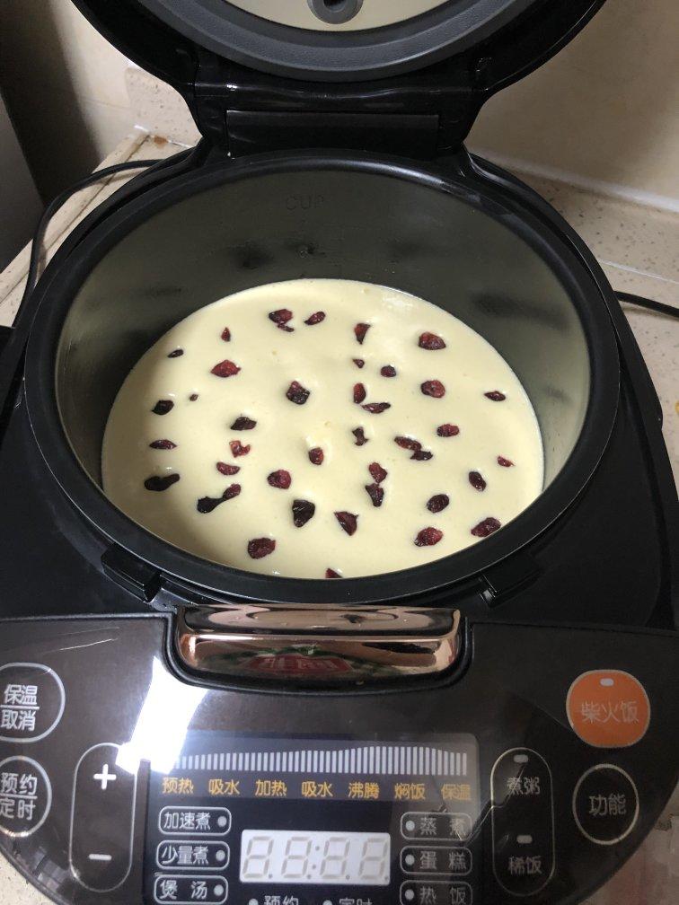 电饭锅蒸蛋糕（烫面法 ）