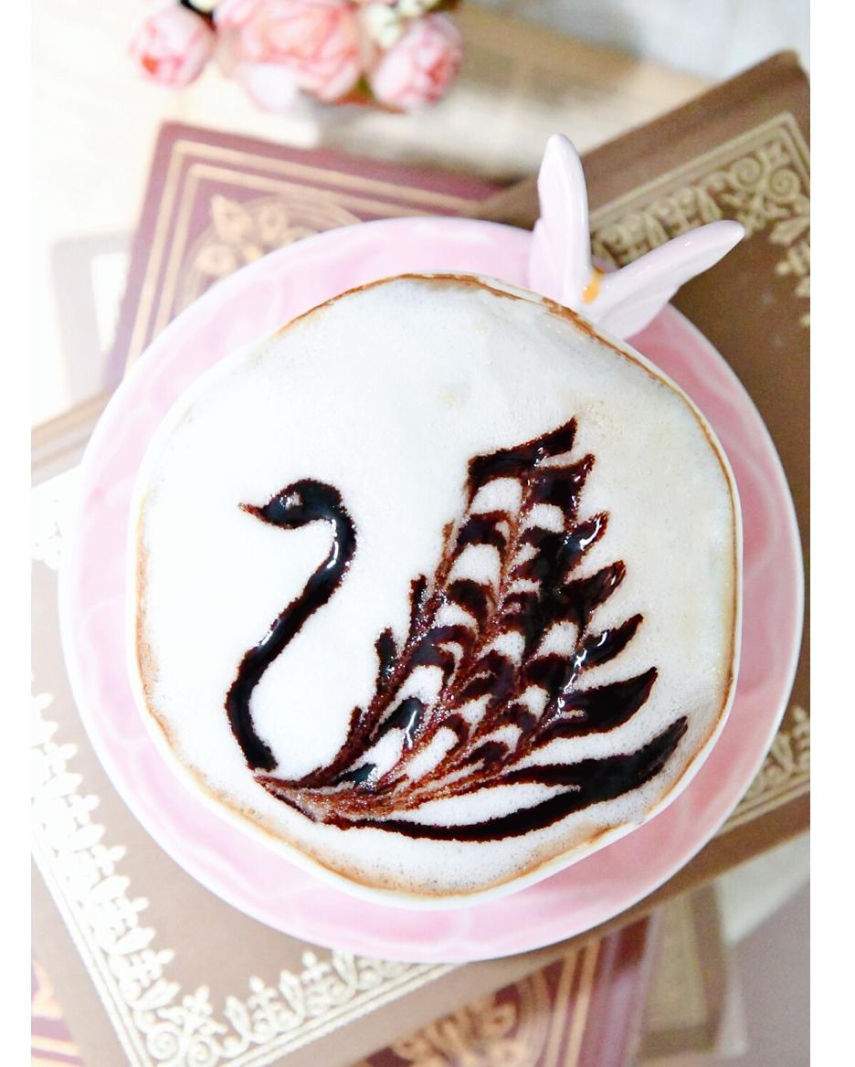 joyce-12做的咖啡雕花