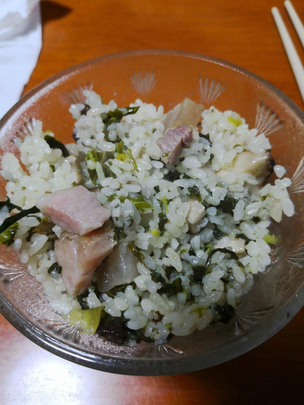 电饭煲版咸肉菜饭