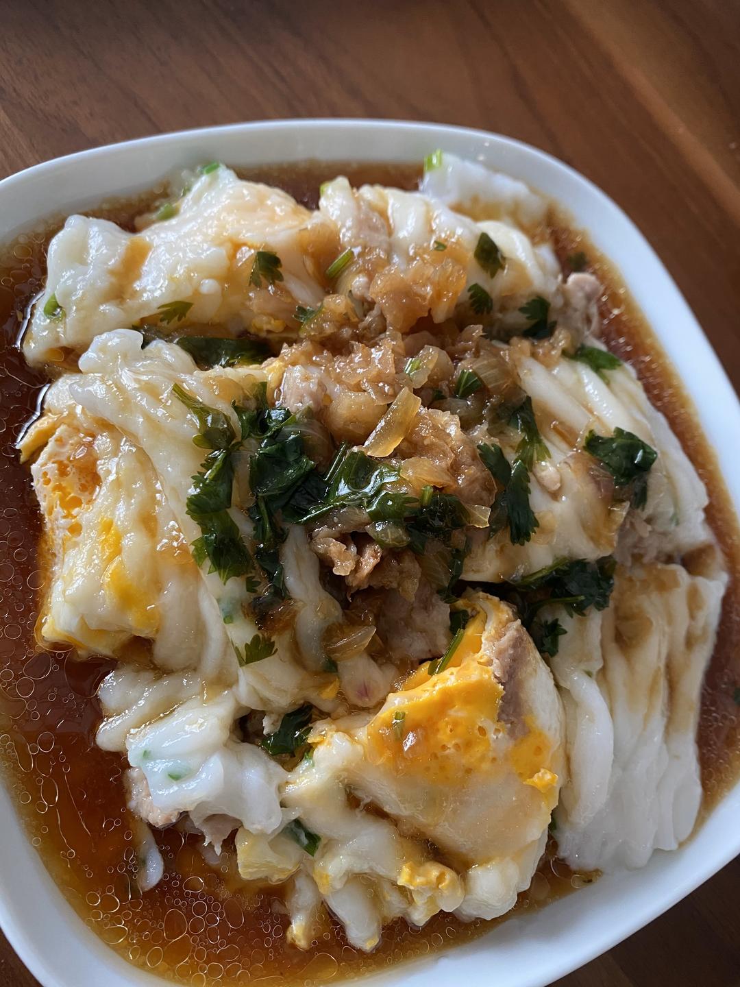 健康自磨米桨肠粉的做法