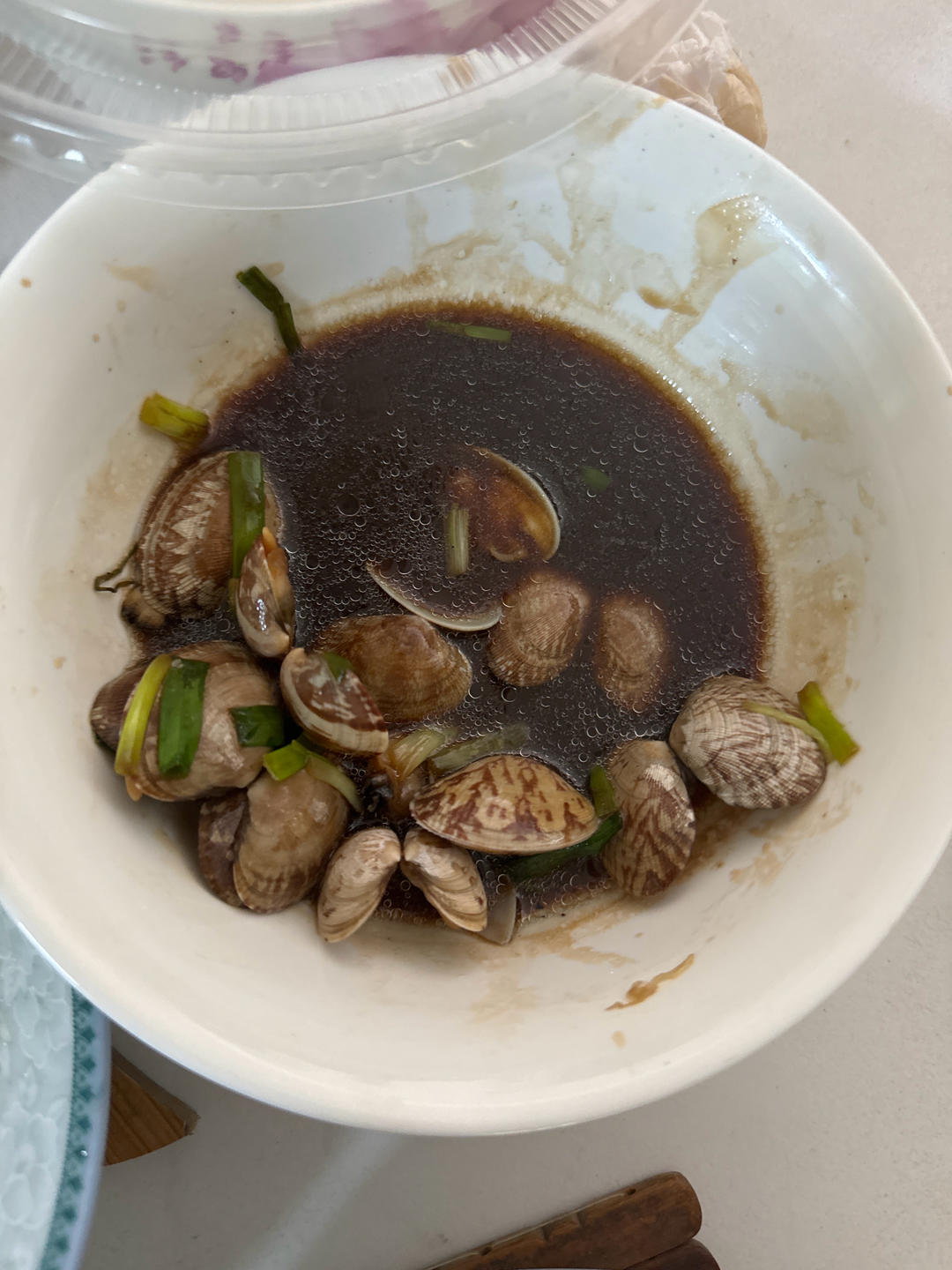 蒜香炒花甲