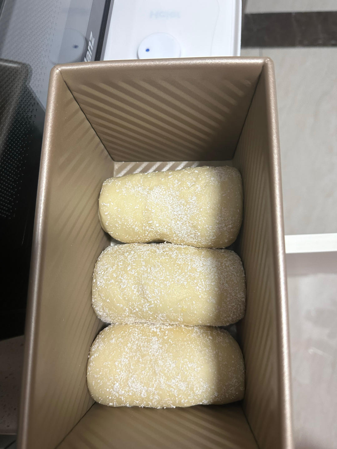 🥥Coconut椰蓉牛奶吐司｜椰香浓郁｜面包柔软｜馅料丰富