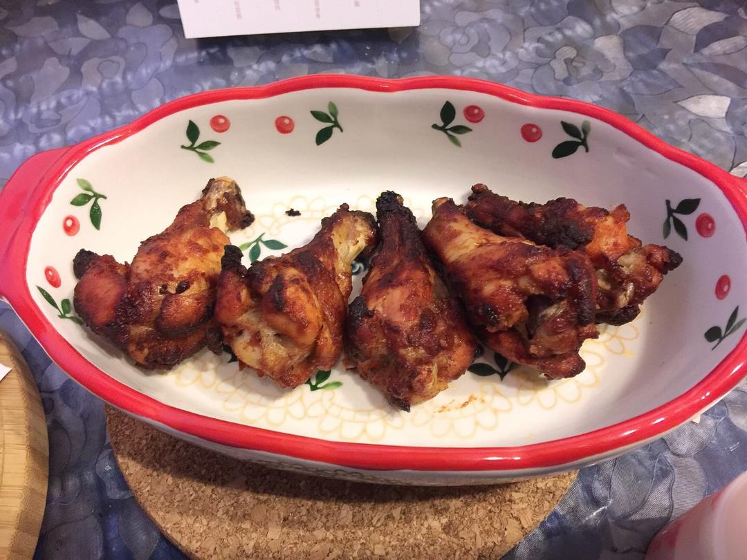烤箱版烤鸡腿