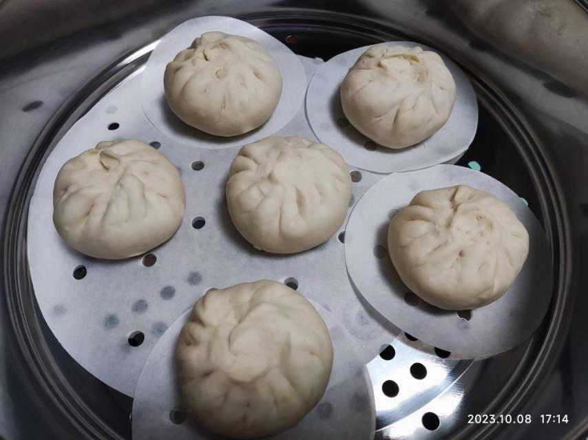 快手发面大包子