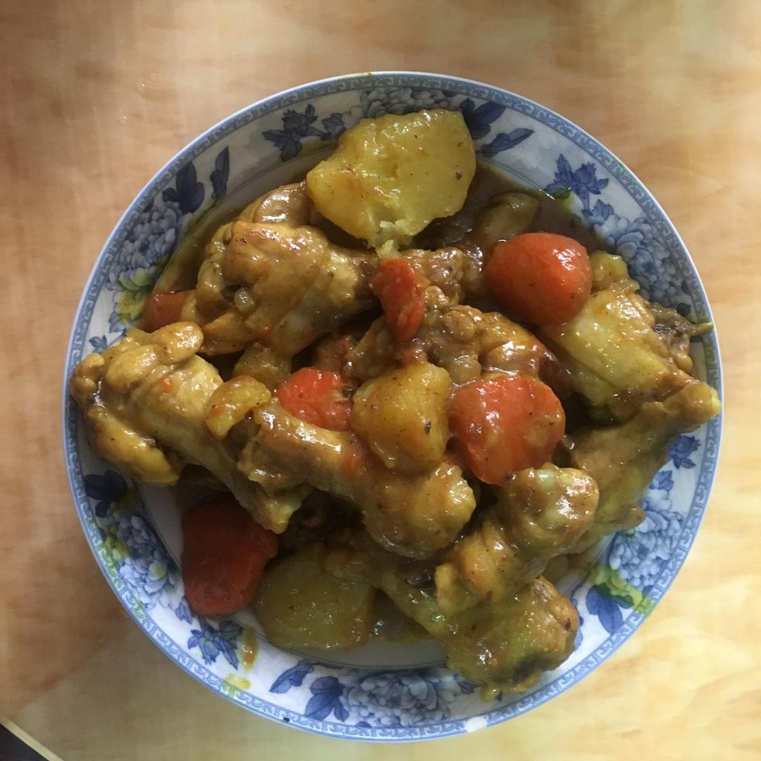 大天使的苹果做的咖喱鸡