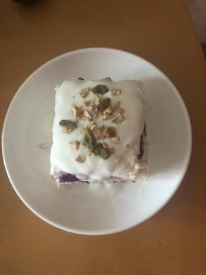 亲子菜谱：紫薯吐司幸福甜点的做法 步骤4