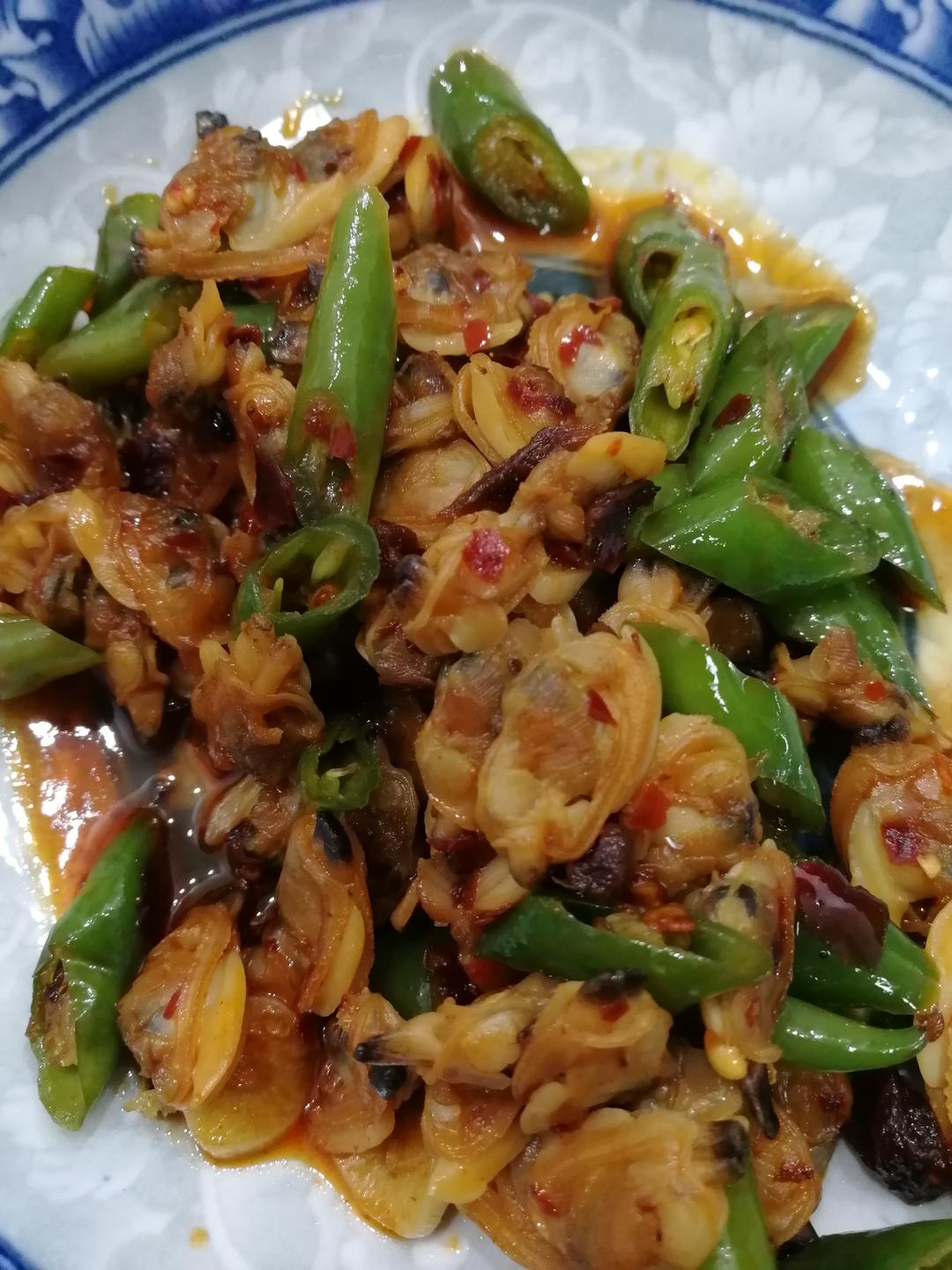辣炒蛤蜊肉