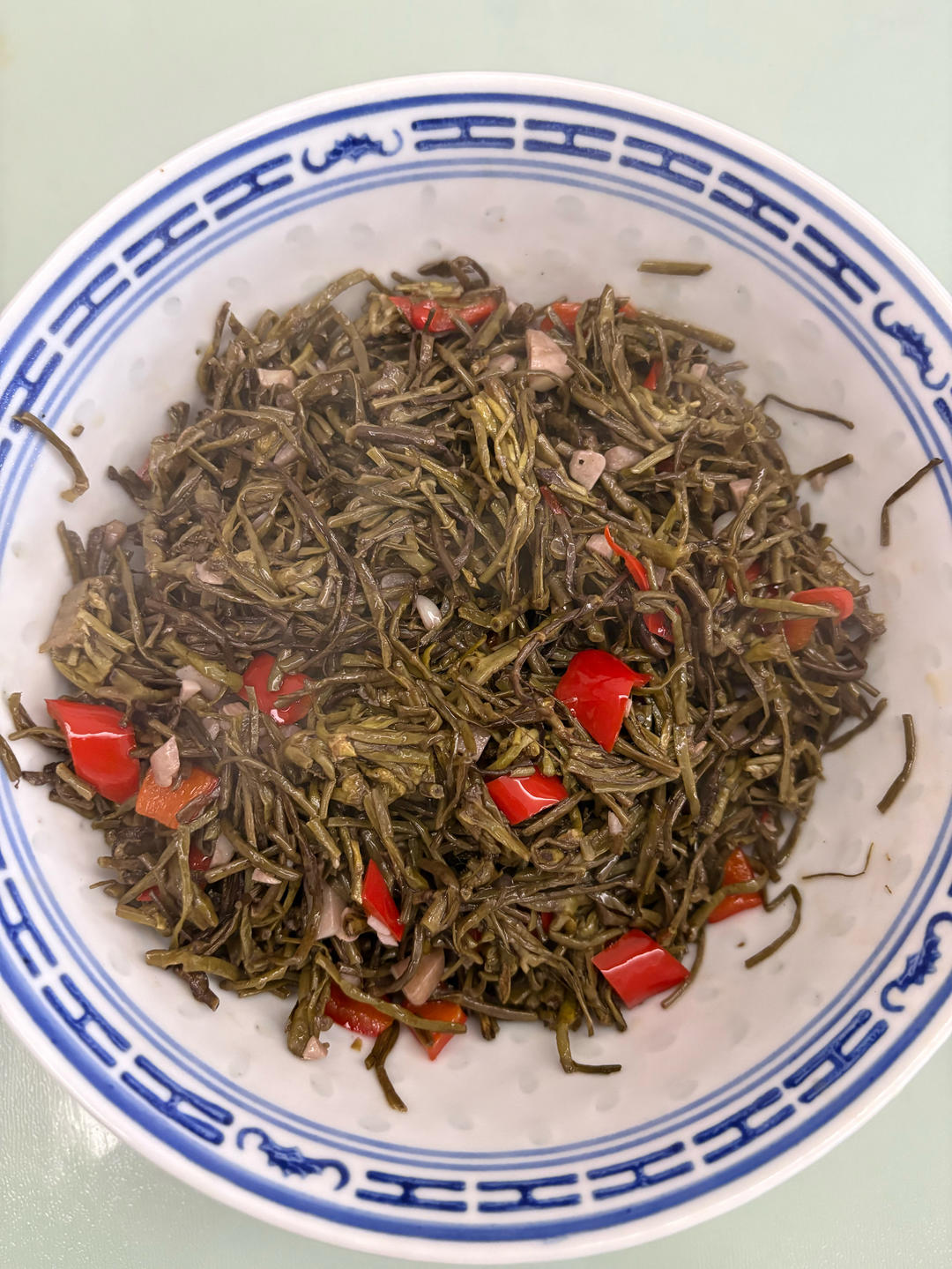 炒野生菱角菜（家常菜）