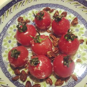 番茄脆菇核桃沙拉的做法 步骤11