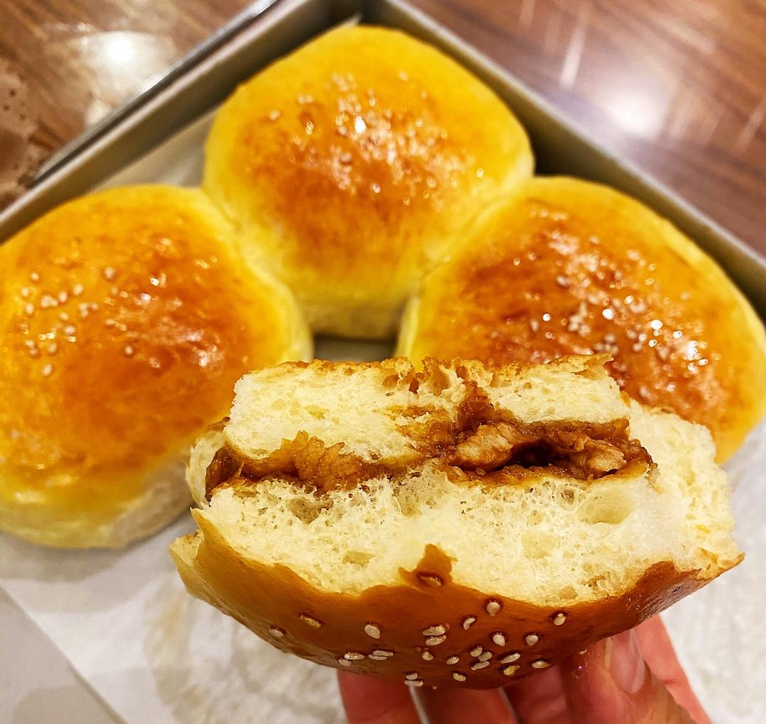 超松软汉堡面包胚（汤种法）