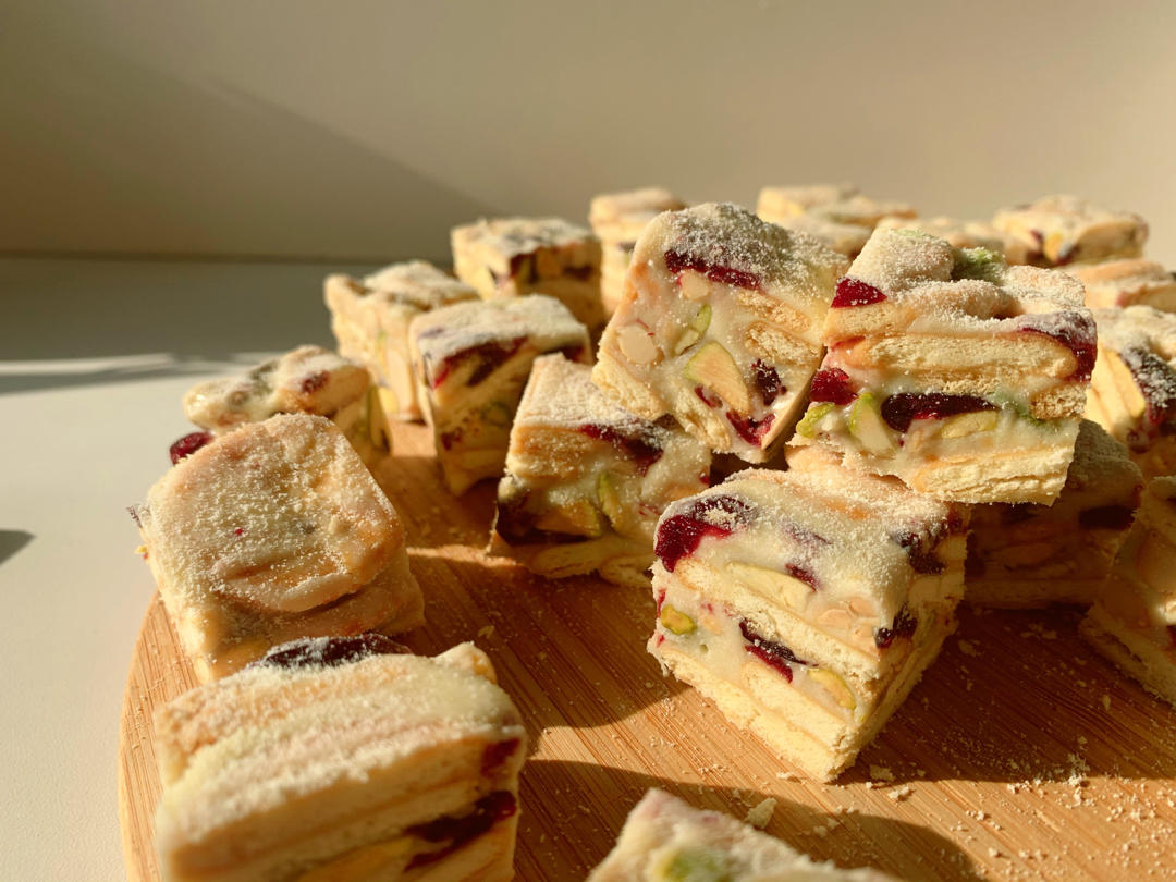 雪花酥  不甜版