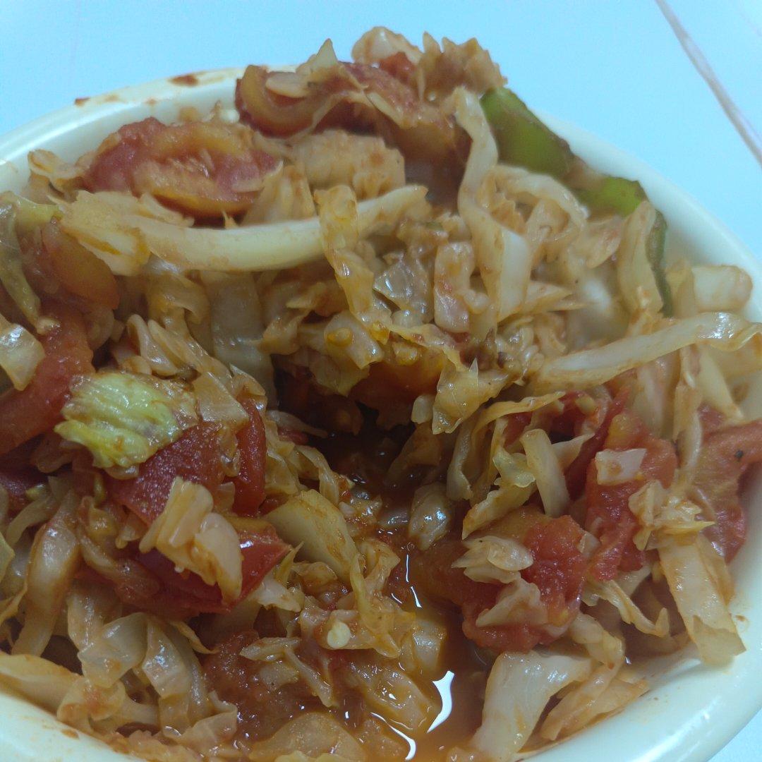 大头菜炒西红柿