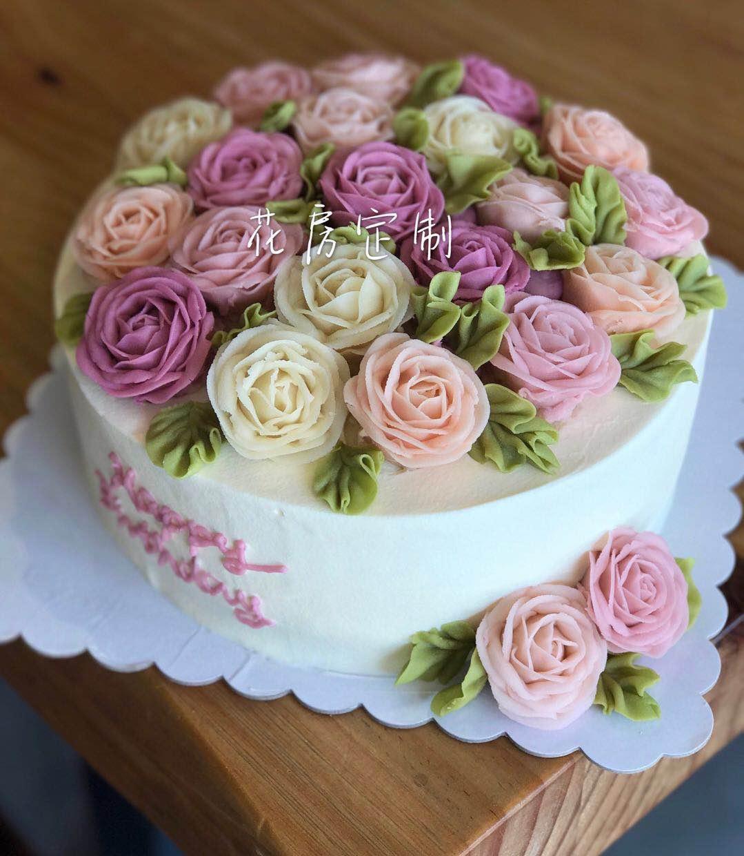 小麦子自创韩式裱花奶酪霜