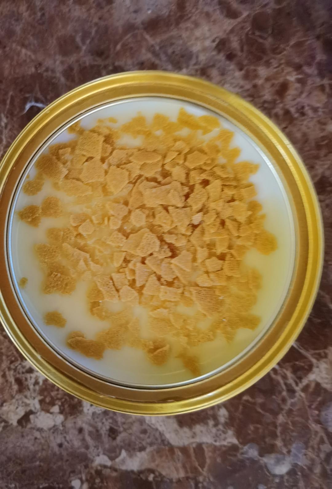 不用点浆的奶香冰豆花