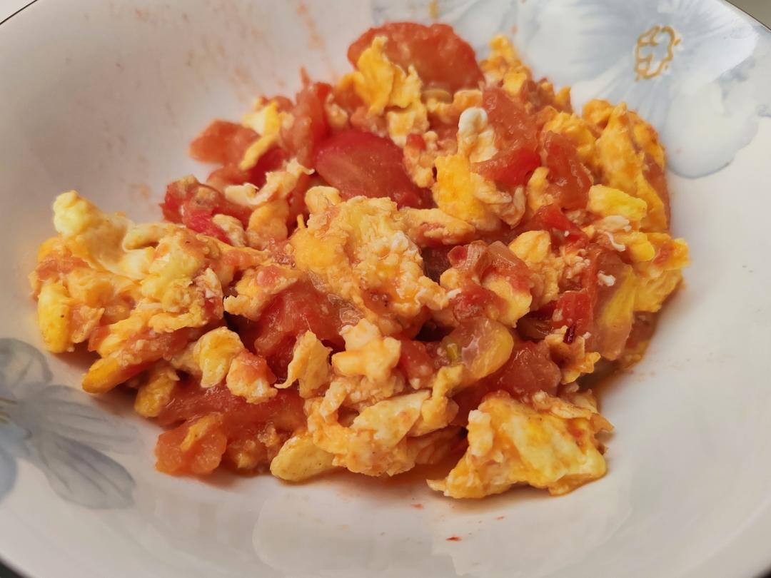 我家的超甜口番茄炒蛋