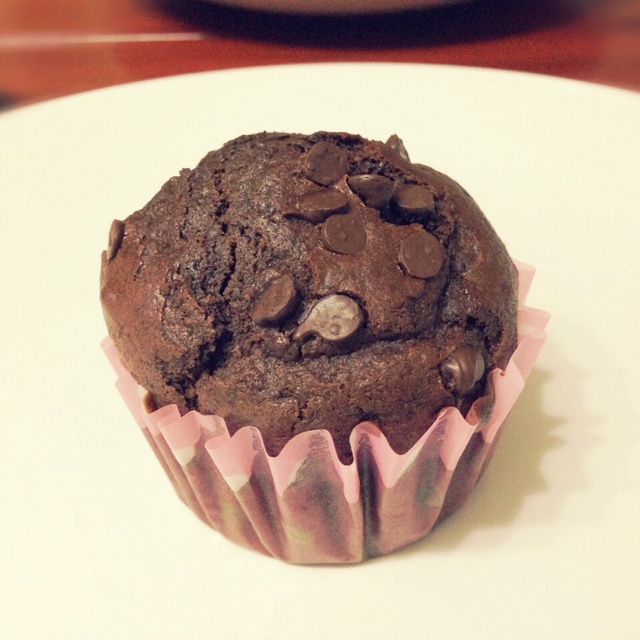 梦小蔻做的巧克力muffin