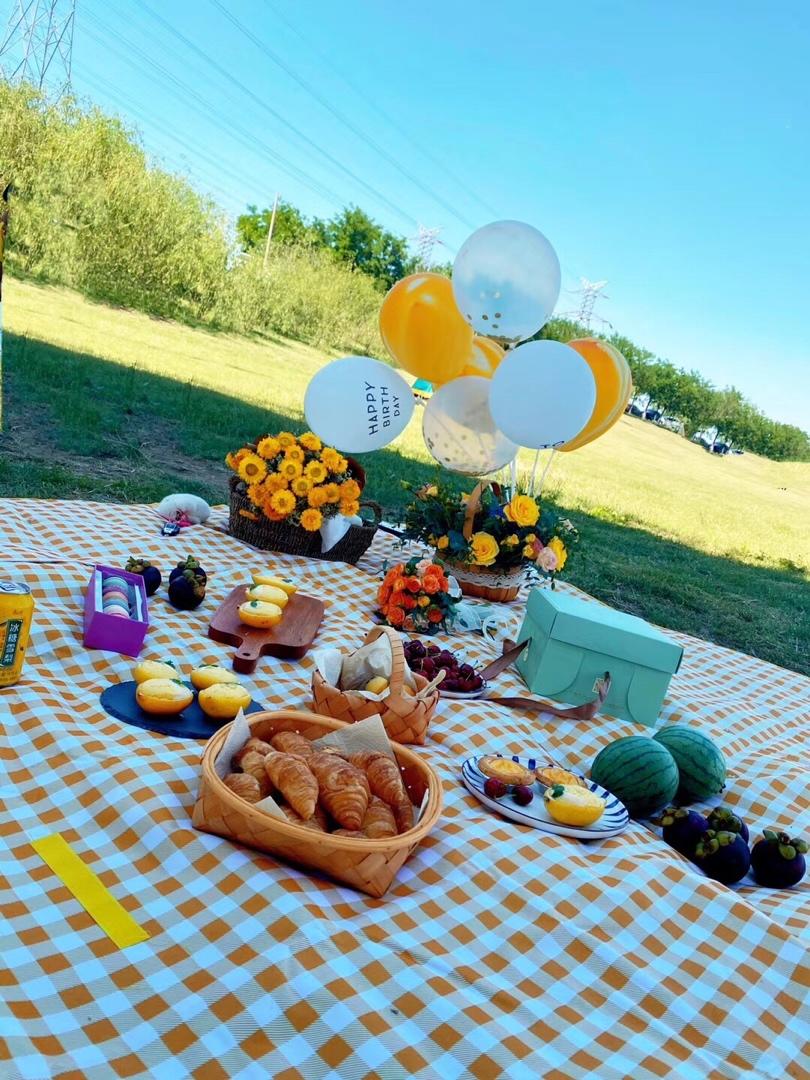 韩国ins风 原创小清新柠檬小蛋糕 野餐必备