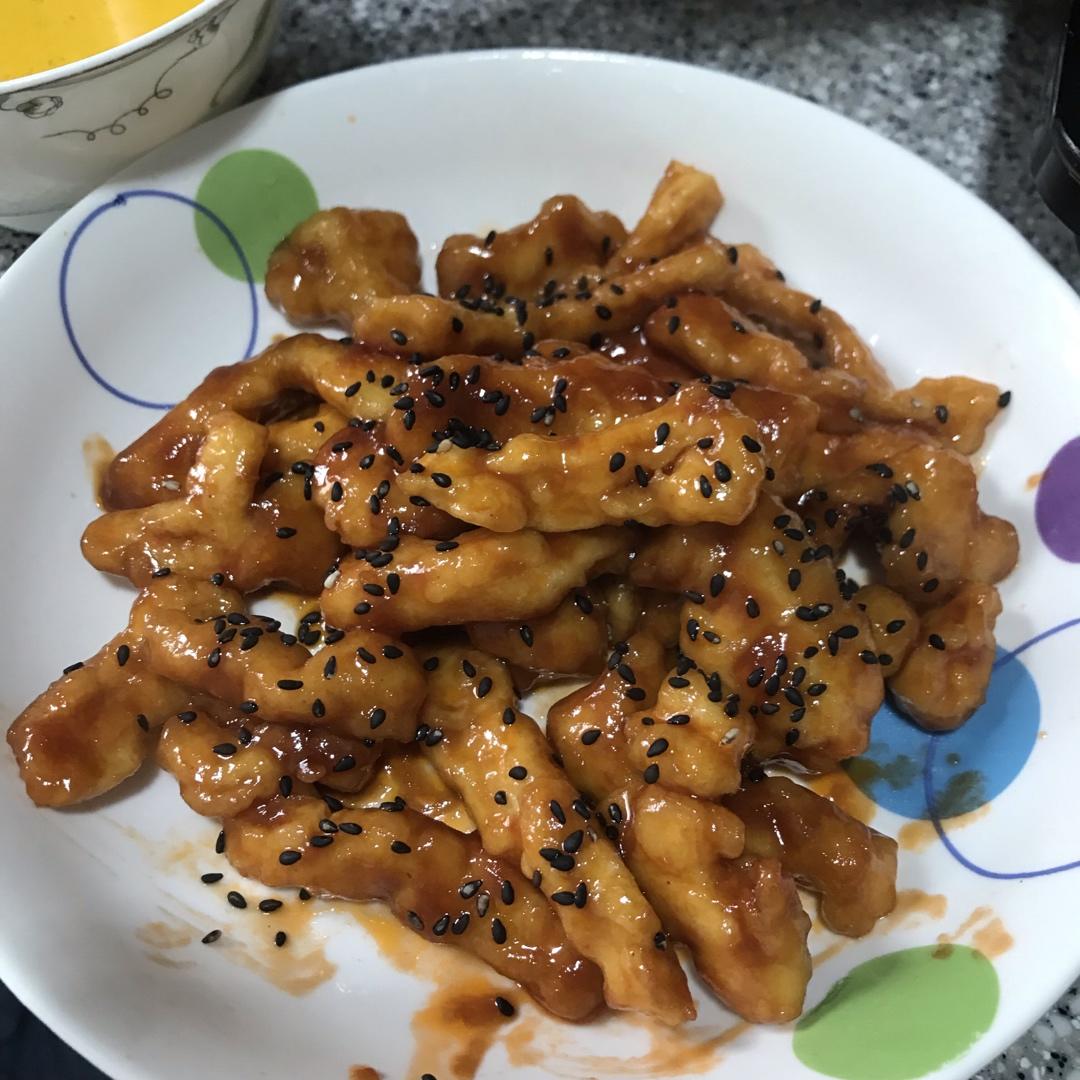 糖醋鸡胸肉