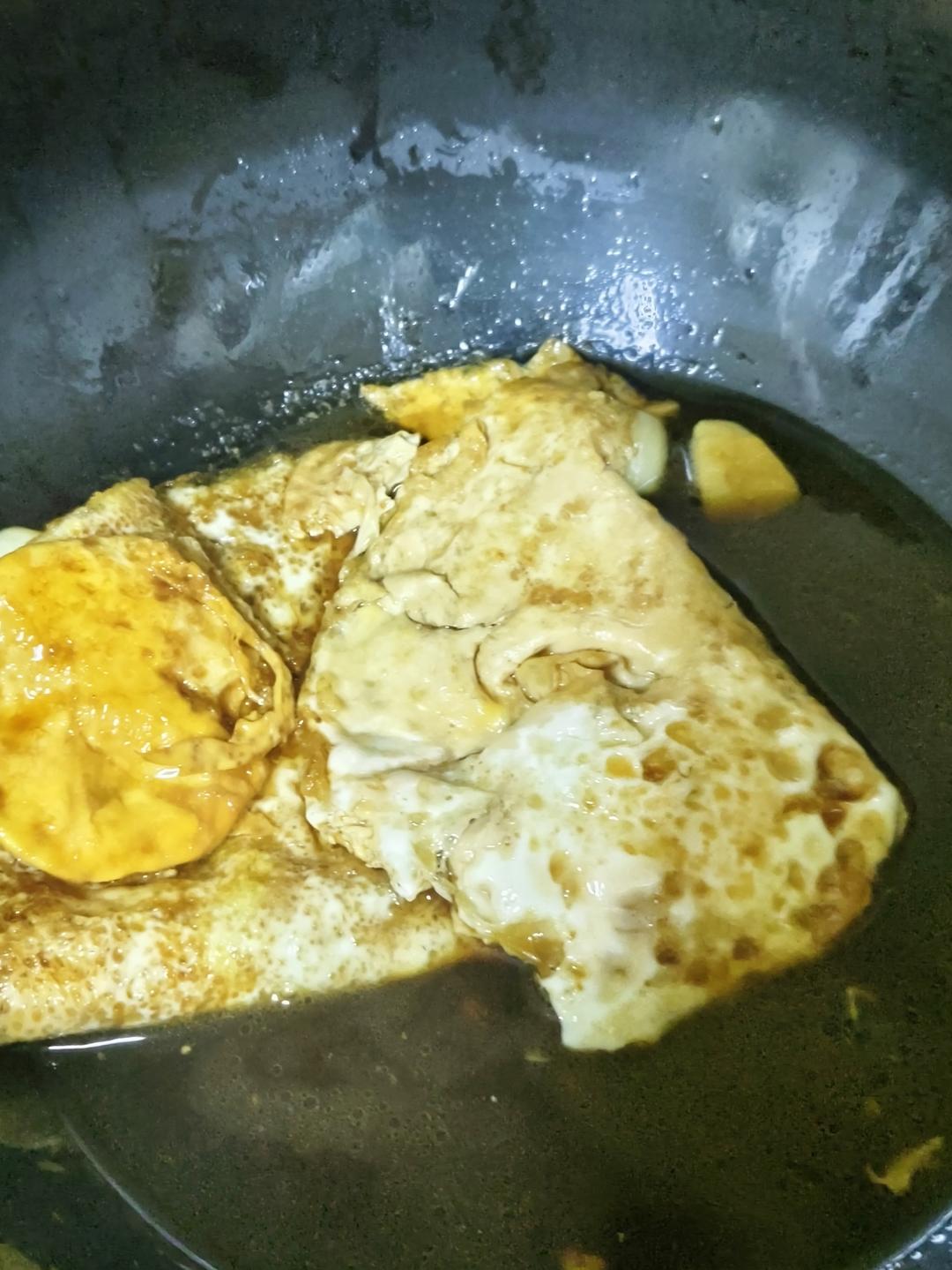 香辣红烧荷包蛋