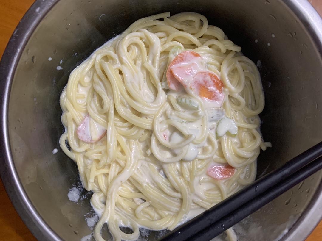 低脂版培根口蘑意大利面