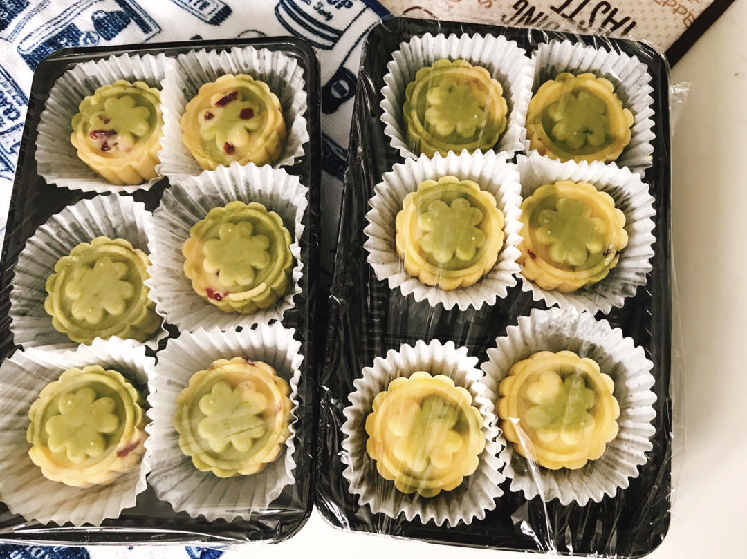 融在舌尖的奶香绿豆糕